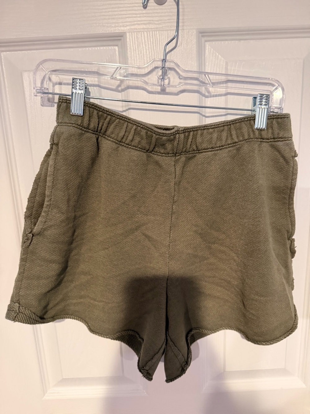 aerie Olive Green Athletic Lounge Shorts